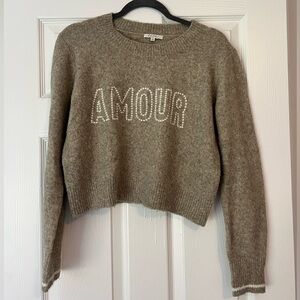 Z Supply Amour Taupe Sweater